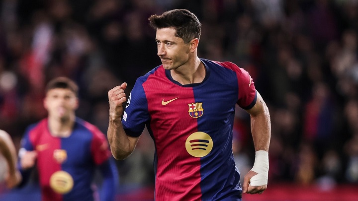 Robert Lewandowski ist der dritte Spieler, der 100 Tore in der Champions League erzielt hat